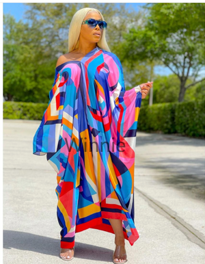 Boho Summer Beach Maxi Dress - 여러 가지 빛깔의 쿠웨이트 새로운 Boho